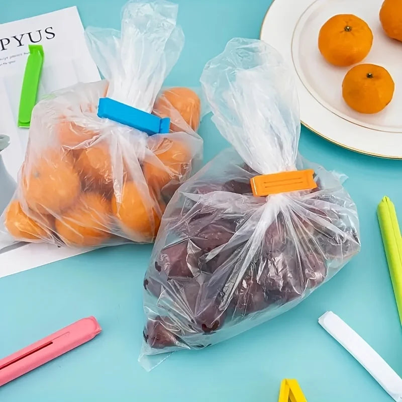 5-100PCS Food Snack Bag Sealing Plastic Clips for Packages Kitchen Storage Package and Organization Items Accessories