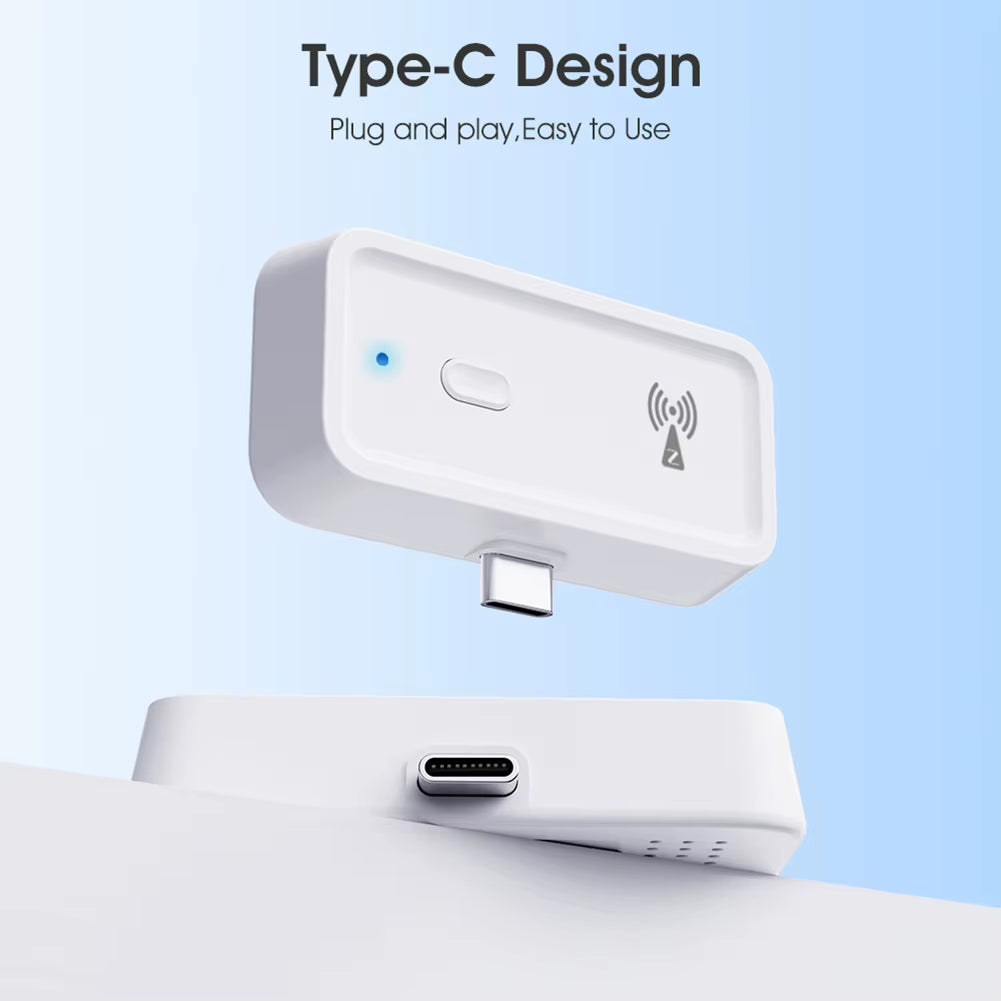 Zigbee Wireless Signal Extender Repeater for Smart Home Automation Compatible with Alexa Google Home Type C Devices