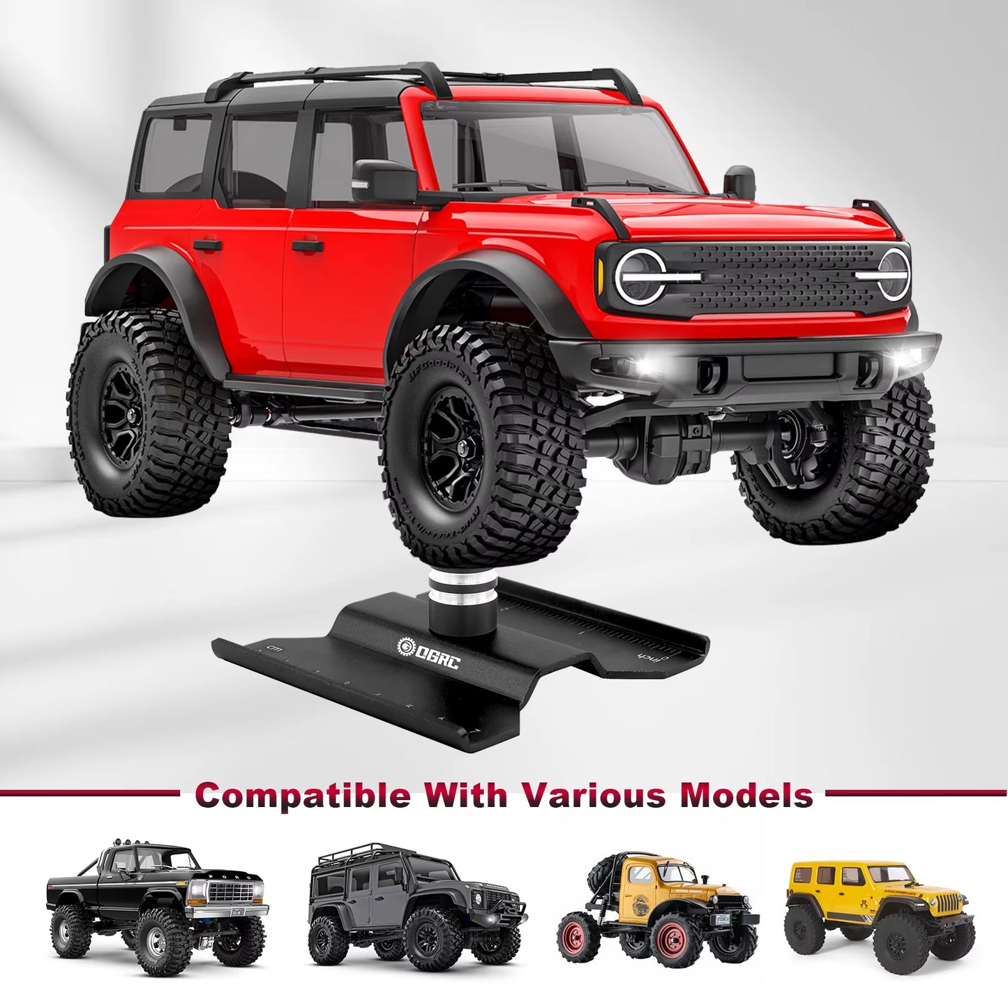 RC Work Stand RC Car Repair Stand Workstation for Axial SCX24 TRX4M FCX24 1/16 1/18 1/24 Scale RC Truck Crawler Car Buggy