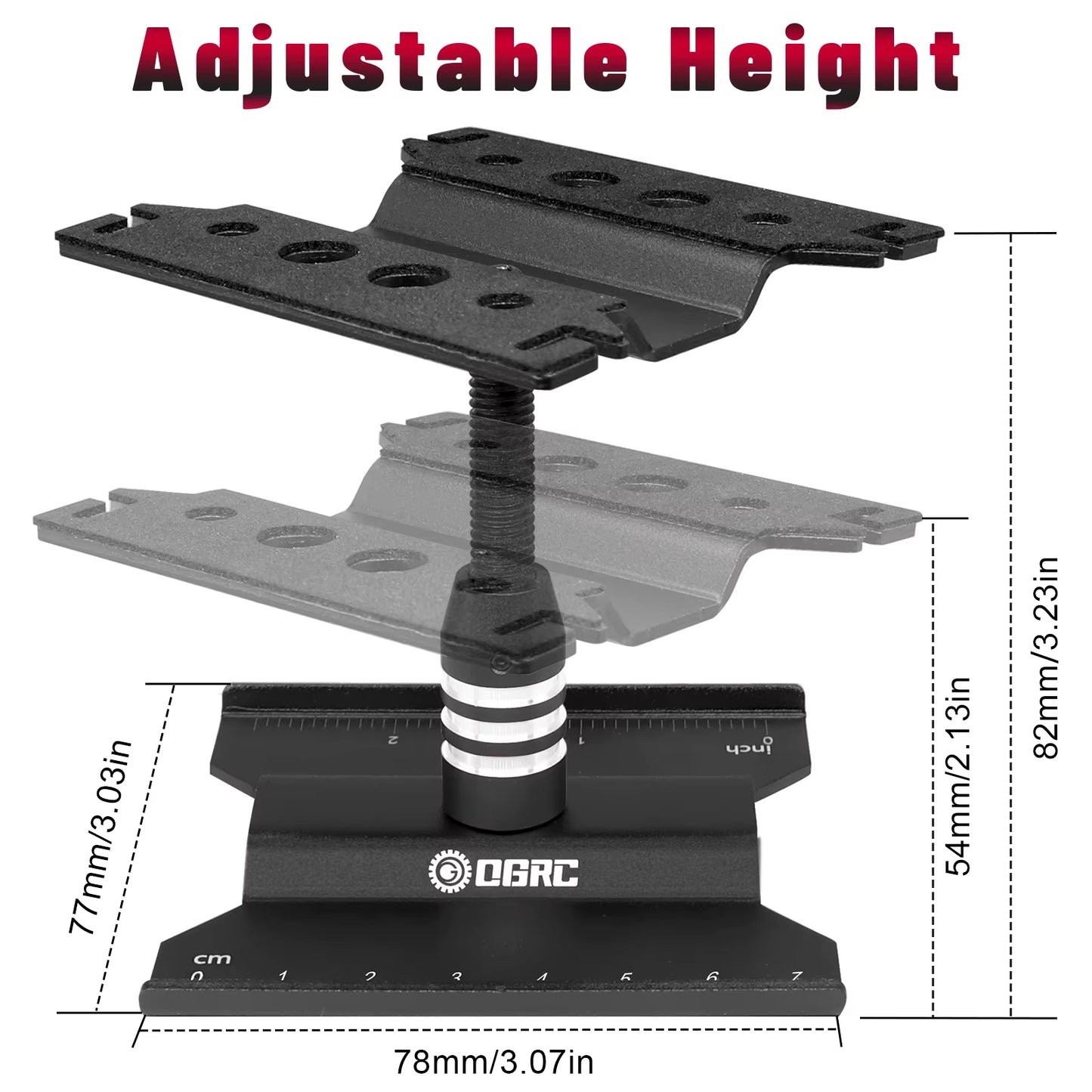 RC Work Stand RC Car Repair Stand Workstation for Axial SCX24 TRX4M FCX24 1/16 1/18 1/24 Scale RC Truck Crawler Car Buggy