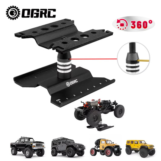 RC Work Stand RC Car Repair Stand Workstation for Axial SCX24 TRX4M FCX24 1/16 1/18 1/24 Scale RC Truck Crawler Car Buggy