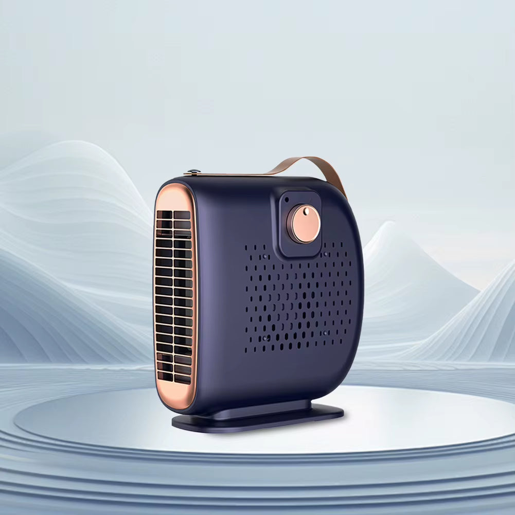 Electric Heater Fan Low Noise Mini Heater Fan PTC Heating Desktop Heating Fan anti Scald Electric Personal Warmer for Winter