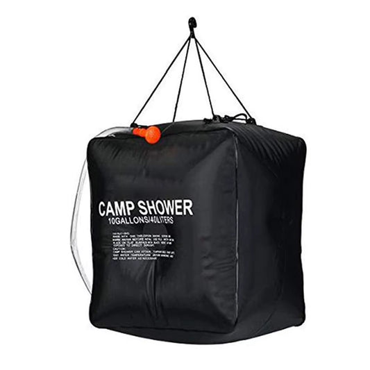 40L Bathing Bags Foldable Pvc Outdoor Shower Bags Uv Protection Coating Outdoor Bath Water Bag Portable for Travel Hiking Picnic