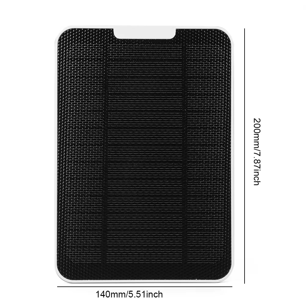 IP65 Waterproof Micro Solar Panels for Google Nest Cam with 360 Degree Adjustable Bracket for Continuous Power Supply
