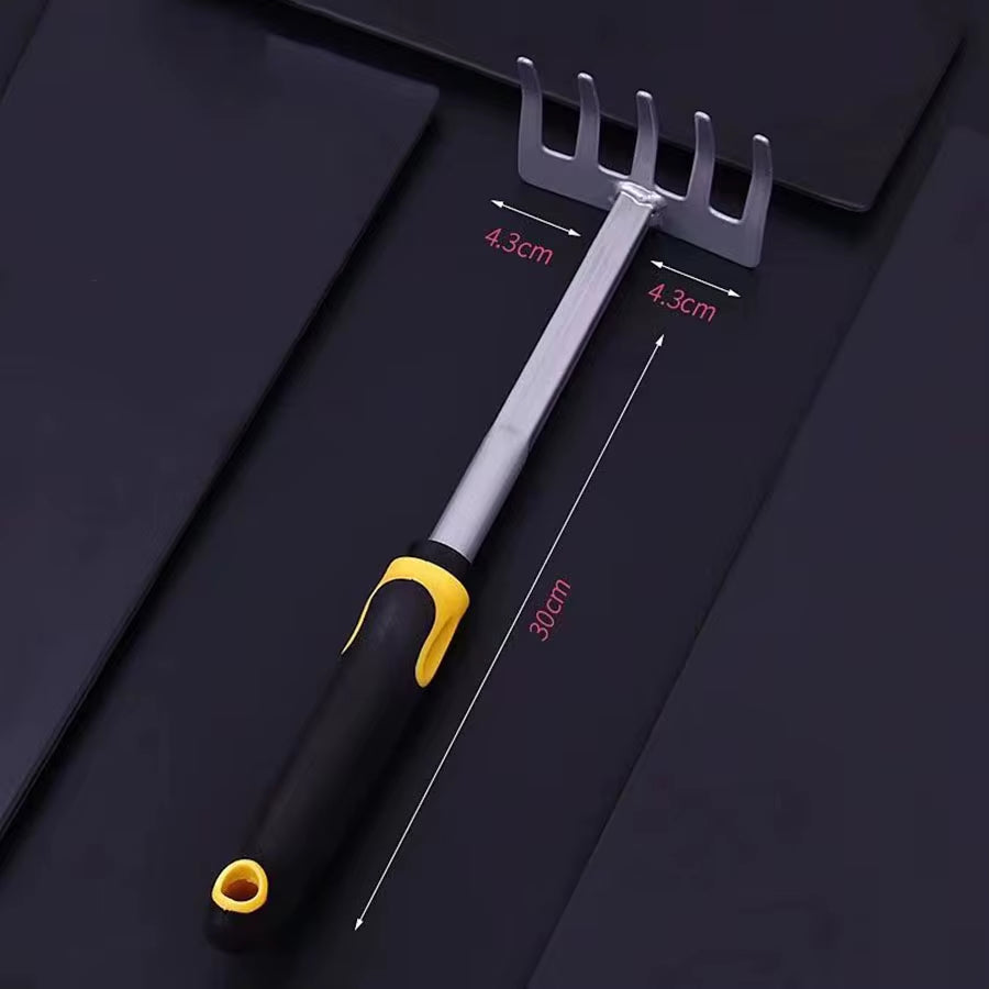 4-Piece/1Piece Tree Planting Tools Hoe Spade Dual-Purpose Gardening Outdoor Digging and Weeding Tool Small Shovel Potted Plant