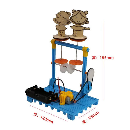 Kids Science Toy Technology Gadget Physics STEM Kit Electric Music Box Model Educational Toys for Children DIY Craft Toy